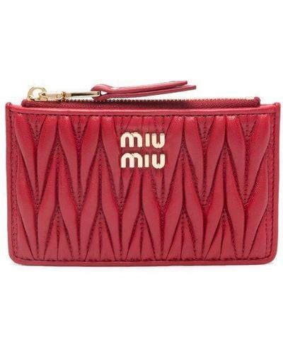 miu miu key wallet|Miu Miu Wallets and cardholders for Women .